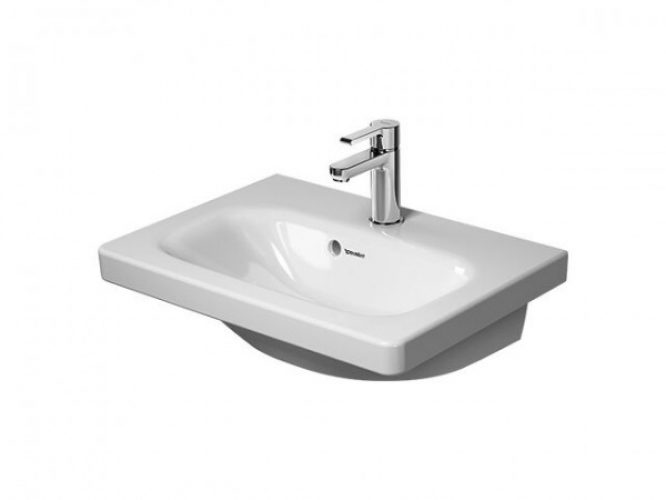 Lave Main Rectangulaire Duravit DuraStyle pour meuble Blanc 550 mm