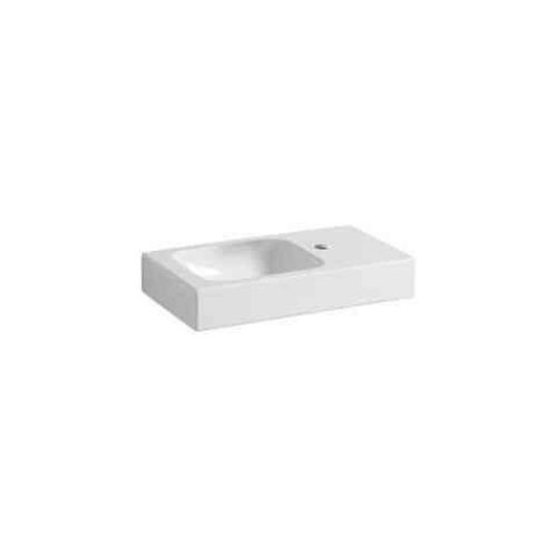 Lave Main Rectangulaire Geberit iCon Plan de Toilette À Droite 530x135x310mm Blanc