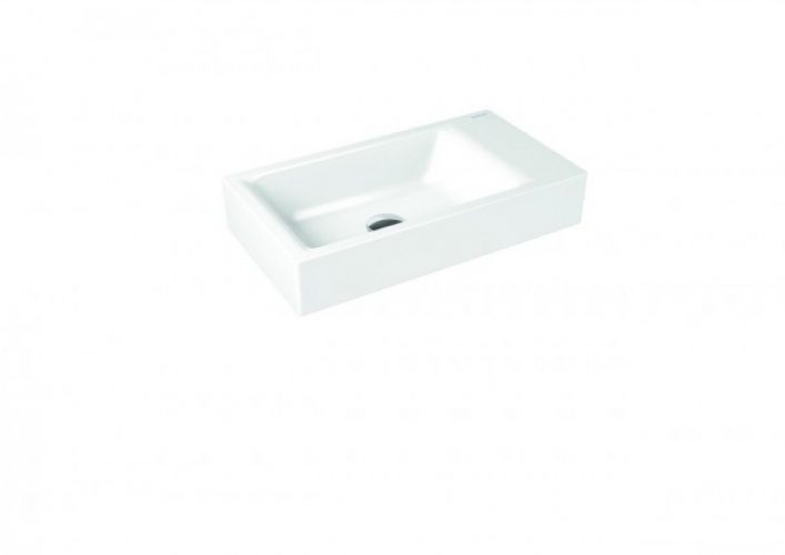 Lave Main Rectangulaire Kaldewei  modèle 3162 à droite 1 trou de robinetterie Puro 901206303