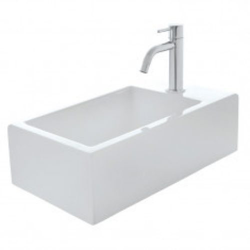 Lave-mains céramique blanc brillant HOX MINI – Ondyna WHX4509