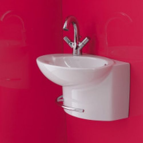 Lave mains suspendu avec porte serviette Jacob Delafon Presqu&rsquo;île