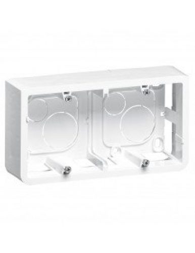 LEGRAND – Cadre saillie horizontal MOSAIC 4 modules 40mm blanc -…