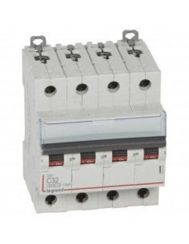 LEGRAND – Disjoncteur tétrapolaire DX³ 6000 – vis/vis – 4P – 400V~…