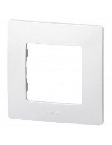 LEGRAND – Plaque 1 poste NILOÉ – Pur – 665001