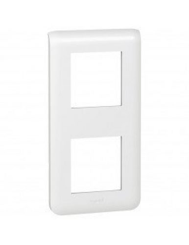 LEGRAND – Plaque verticale 2X2 modules MOSAIC – 078822