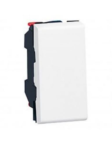 LEGRAND – Poussoir inverseur 6A 1 module MOSAIC – 077031
