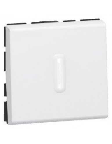 LEGRAND – Poussoir inverseur à voyant MOSAIC 6A – 077042
