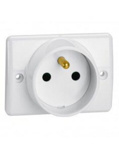 LEGRAND – Prise de courant plinthe socle à encastrer 10/16A 2P+T -…