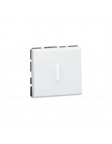 LEGRAND – Va-et-vient 10AX à voyant 2 modules MOSAIC – 077012