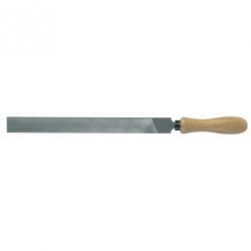 Lime de mécanique plate à main, mince, type 902 avec manche bois