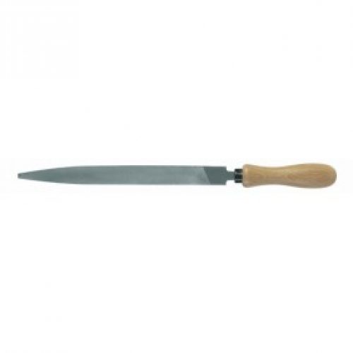 Lime de mécanique plate, pointue, mince 907 à manche bois