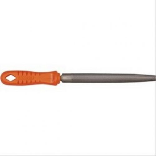 Lime demi-ronde à manche plastique, taille Mi-douce L=250mm