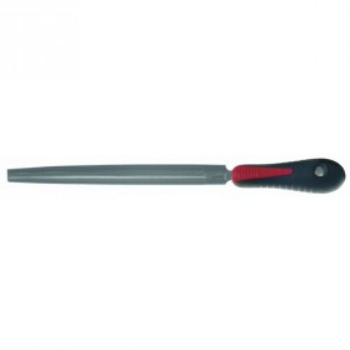 Lime pour métaux tendres demi-ronde 910 à manche bi-matière