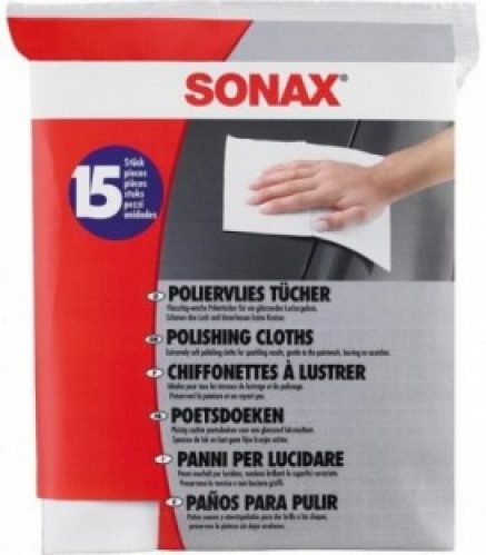 Lingette pour polir emballage 15 pcs