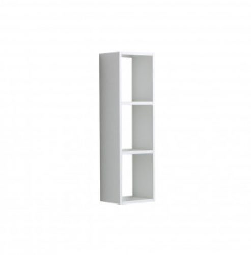 ÉLÉMENT HAUT SALLE DE BAINS À JOUR  20 CM X  70 BLANC FORÊT SERIE VALENTINA