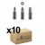 Lot de 10 Embouts professionnel PH cruciforme – Fischer