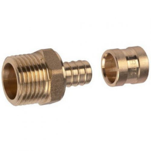 Lot de 10 Raccord PER Glissement Ø12  M3/8 »(12/17)