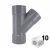 Lot de 10 raccords PVC – Culotte 45° Femelle-Femelle Ø32 ou Ø40 ou Ø50 ou Ø100 FIRST-PLAST