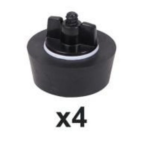 Lot de 4 bouchons d&rsquo;hivernage 63 mm (2&Prime;)