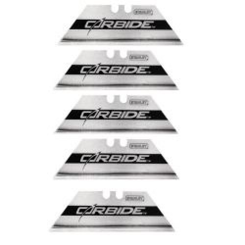 Lot De 5 Lames De Couteau Stanley 0 11 800 Fatmax Au Carbure De Tungstene