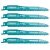 Lot De 5 Lames De Scie Sabre Super Express Makita B 05038 Pour Metal Et Acier