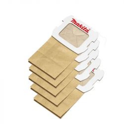 Lot De 5 Sacs Papier Pour Boite A Poussiere Ponceuses Makita 194746 9