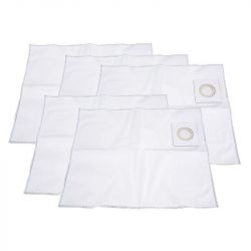 Lot De 5 Sacs Tissu Avec Fermeture Pour Aspirateurs Makita Vc3210 Et Vc3211