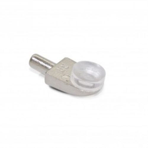Lot de 50 supports pour étagère en verre – D. goujon 5 mm – invisible