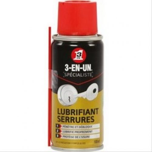 Lubrifiant serrure 3-En-Un 100ml