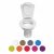 Lunette + abattant WC clipsable – 9 couleurs