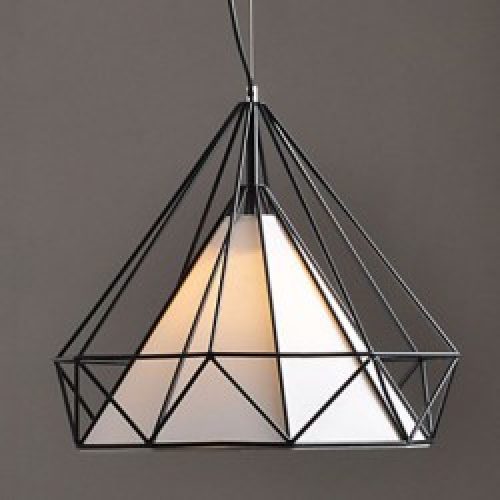 Lustre artistique en Acier inoxydable Placage Simple