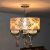 Lustre Chic et moderne avec motif rose