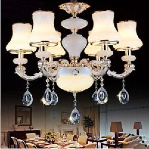 Lustre classique en Métal à 7 ampoules