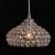 Lustre contemporain en Cristal transparent