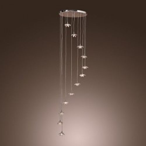 Lustre Cristal JOLIETTE avec 12 slots à ampoule
