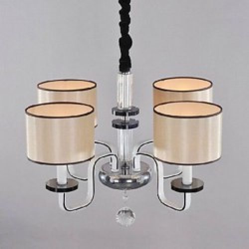 Lustre d’éclairage en Cristal à 4 lumières