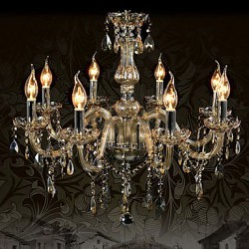 Lustre en Cristal de Luxe à huit lumières