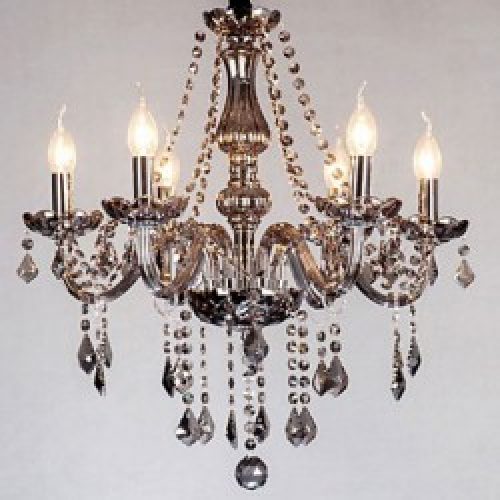 Lustre en Cristal de style Europeen à 6 lampes