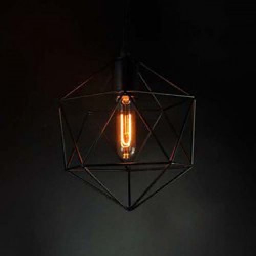 Lustre grille en Métal à lampe 40W