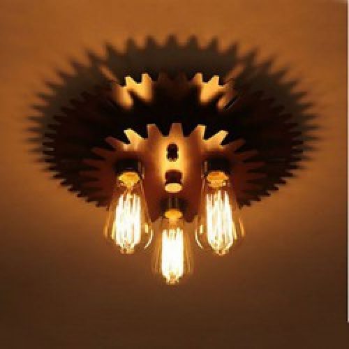 Lustre Rustique à Design artistique