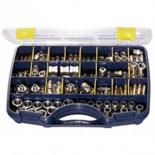 Mallette 105 pièces raccords air comprimé