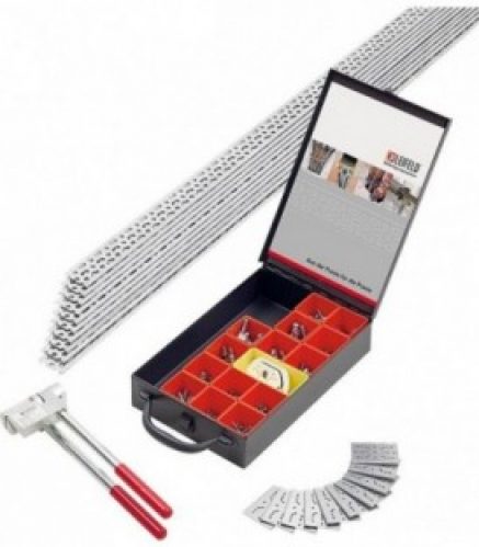 Mallette de fixation 20,8 m rails – pince a cinter plaquette de fixation, sectionneur son