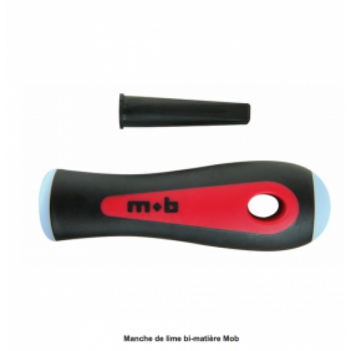 Manche de lime bi-matière