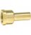 Manchon a viseer en laiton 15 mm x 1/2&Prime; male/femelle