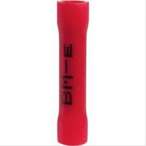 Manchon à butée rouge section 0,5 à 1,5mm² Ø1,8mm L=26mm vendu par 100