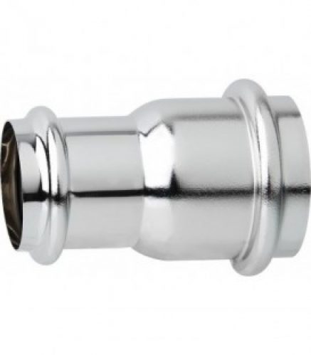 Manchon de reduction laiton chrome, d40 x D32mm, Longueur 75mm