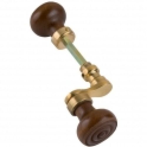 Manivelle bordelaise bois noyer – 1 Portée – Carré 7 mm – Dubois sas