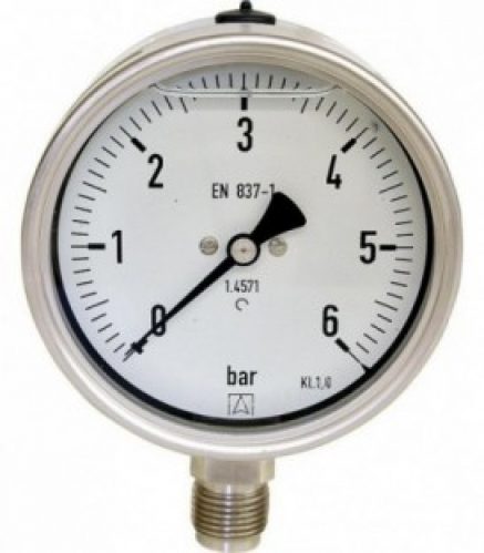 Manom.Chemie0-2,5bar100mmÝG1/2