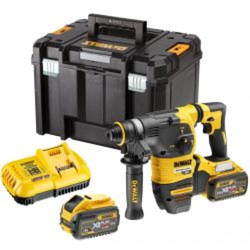 Marteau Perforateur Dewalt Dch333X2 54 V Xr Flexvolt Brushless 3 Modes T Stak
