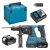 Marteau Perforateur Makita Dhr243Rtj A Batteries Lxt 18 V Sds Plus 2 X 5 Ah